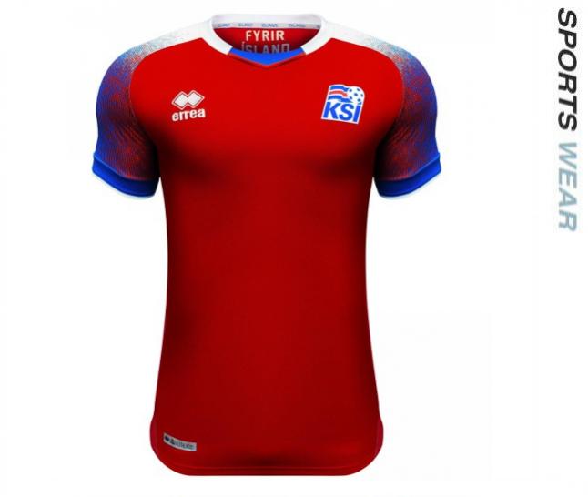 Errea Iceland 2018 Goalkeeper Shirt - Red SMKI6C03590IN 