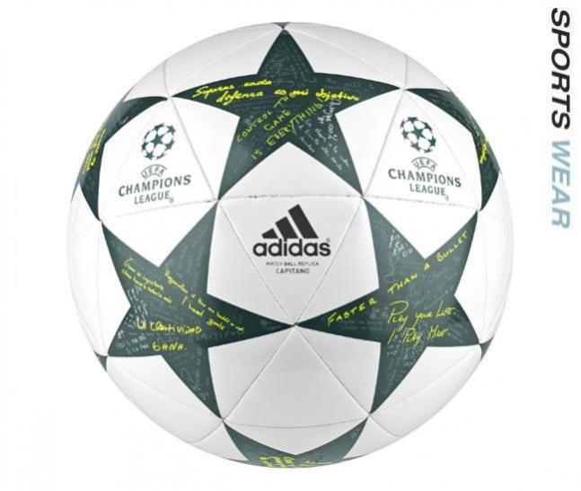 Adidas Finale 16 Capitano Soccer Ball - White - AP0375 