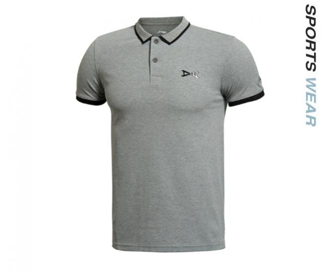 Li-Ning Men's Sportswear Polo Tee - Grey -APLJ289-4