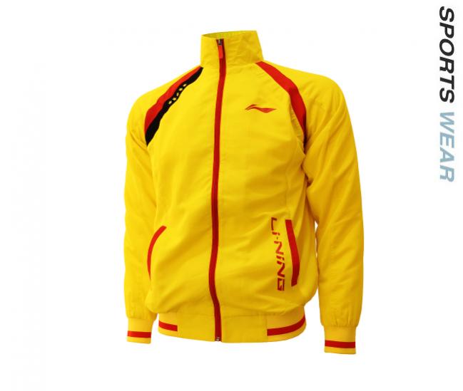 Li-Ning Team Jacket - Yellow -AWDJ531-2