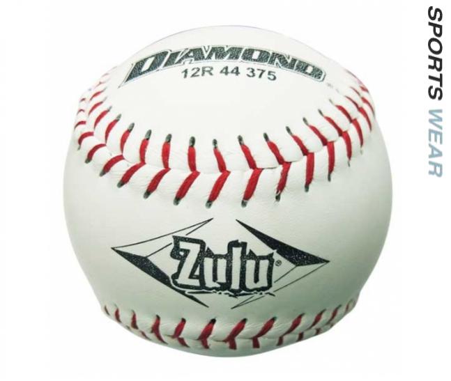 Diamond ZULU 12R Leather ASA Softball (White) 
