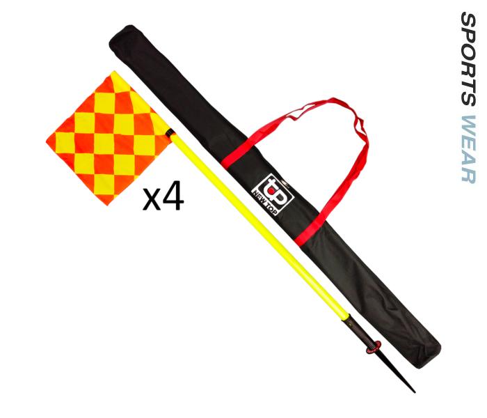 New Top Deluxe Pro Corner Flags with Spring 