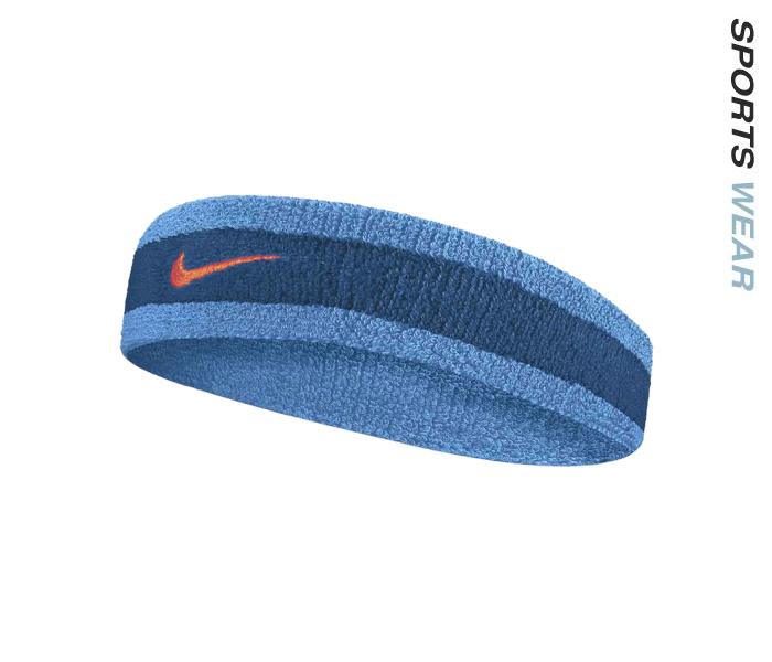 Nike Swoosh Headband - Laser Blue/Rush Orange 