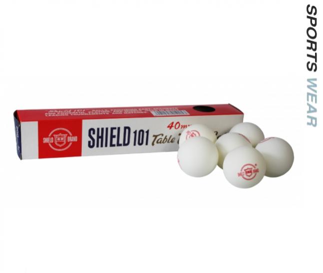 Shield 101 Table Tennis Balls -White 