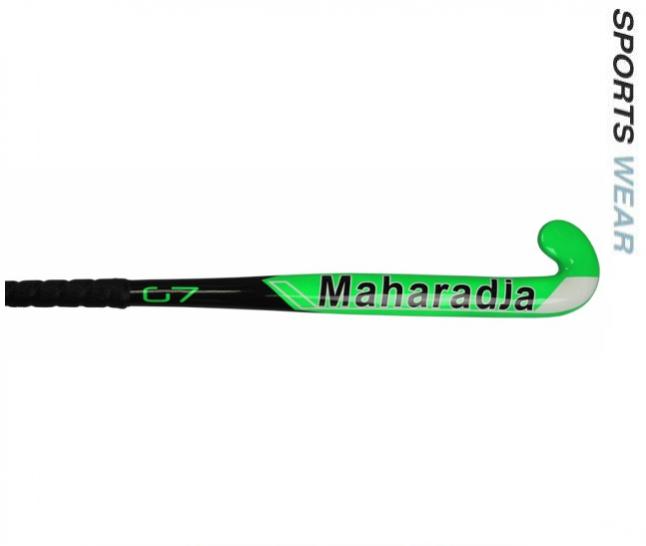 Maharadja Wooden Hockey Stick G7 - Green 