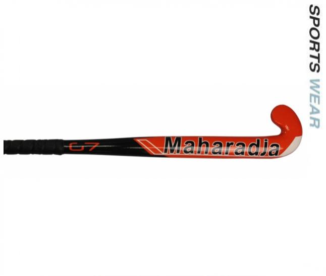 Maharadja Wooden Hockey Stick G7 - Orange 