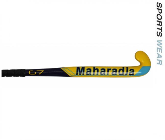 Maharadja Wooden Hockey Stick G7 - Yellow 