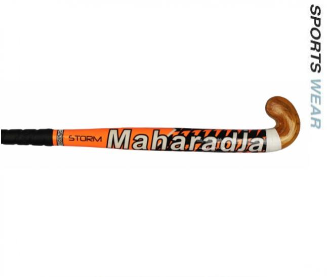 Maharadja Wooden Hockey Stick Storm - Orange 