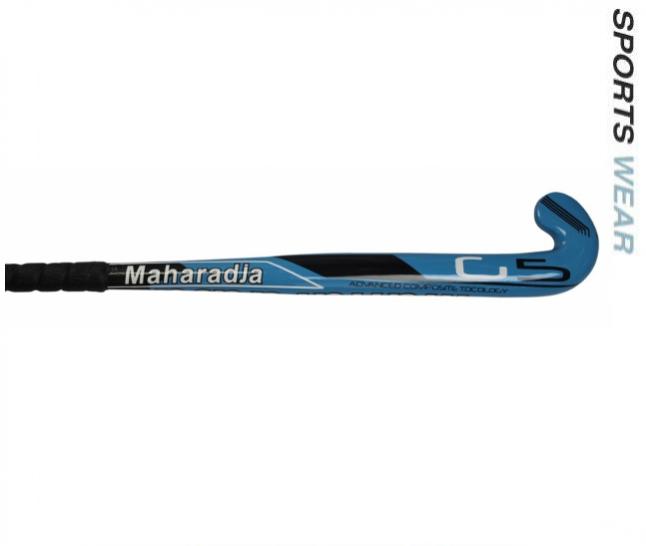 Maharadja Wooden Hockey Stick G5 - Blue 