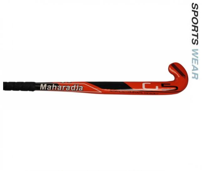 Maharadja Wooden Hockey Stick G5 - Red 